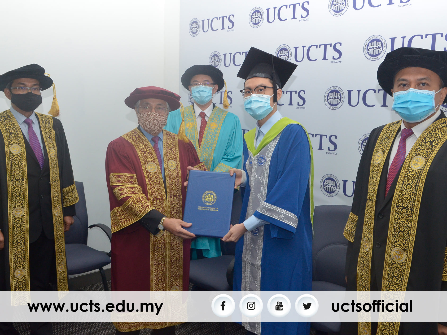 Facebook/University College of Technology Sarawak It was the first time UCTS had ever conferred an aegrotat degree.